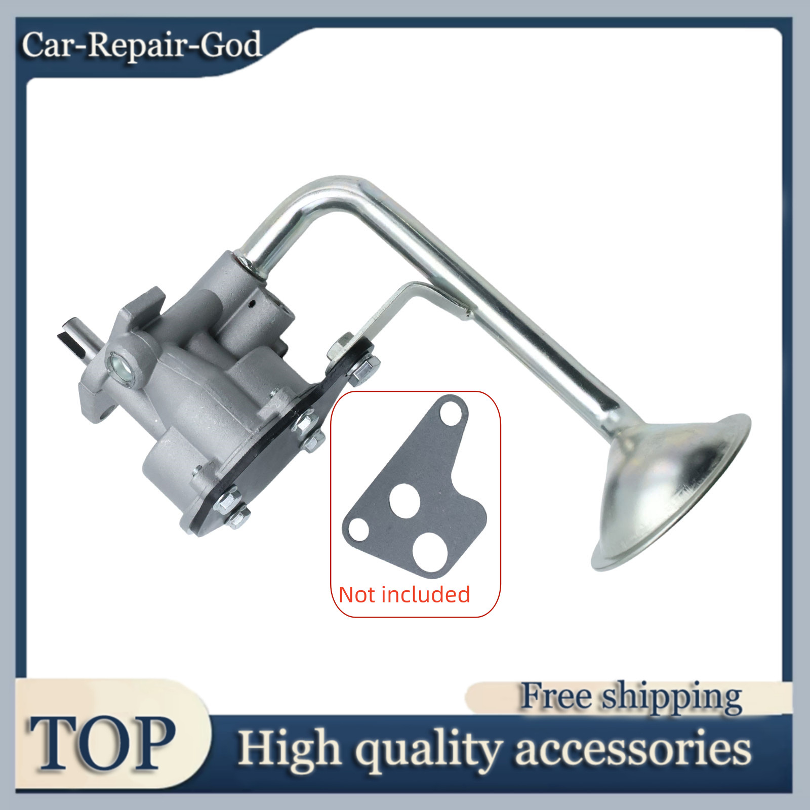 High Volume Oil Pump For 1987-06 Jeep TJ Wrangler Cherokee Wagoneer 4.0L