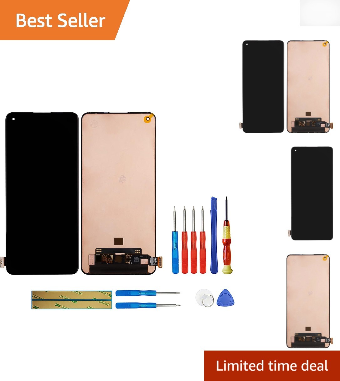 New TFT LCD Touch Screen Replacement for OnePlus 9 5G - Easy Install Kit