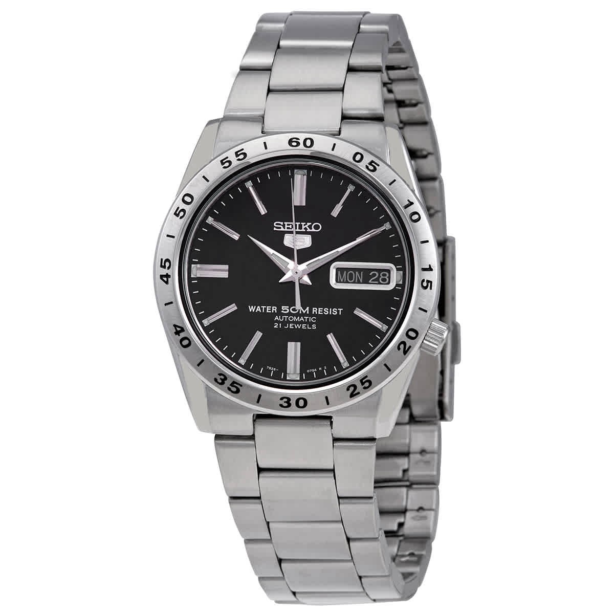 Seiko 5 Automatic Black Dial Men\'s Watch SNKE01K1