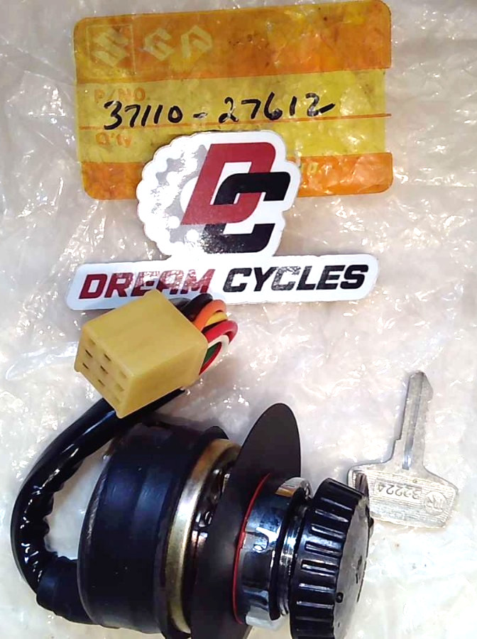 NOS GENUINE SUZUKI MT50 TRAIL HOPPER IGNITION SWITCH 37110-27612 MT 50 OEM NEW NOS GENUINE SUZUKI MT50 TRAIL HOPPER IGNITION SWITCH 37110-27612 MT 50 OEM NEW