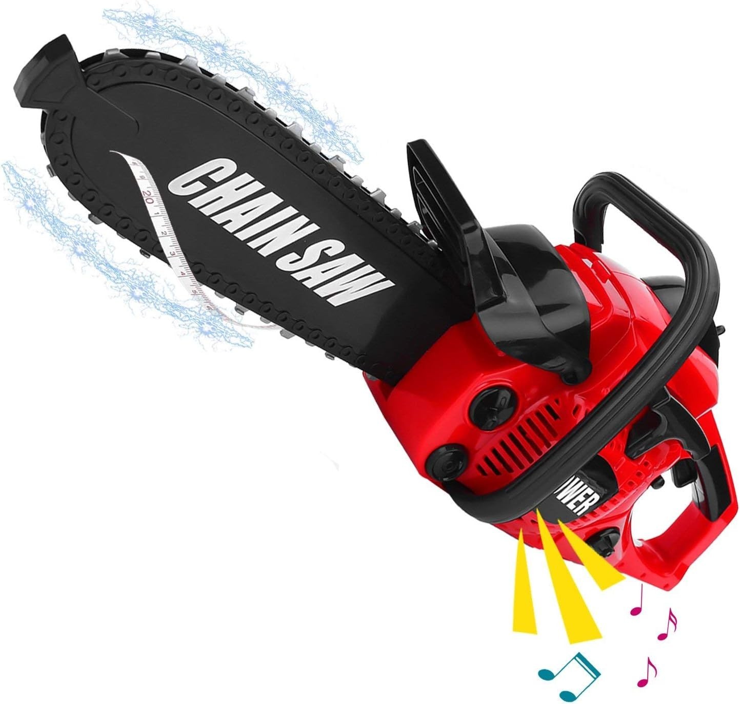 Battery-Powered Pretend Play Construction Tool for Kids Pretend Play with Pull C