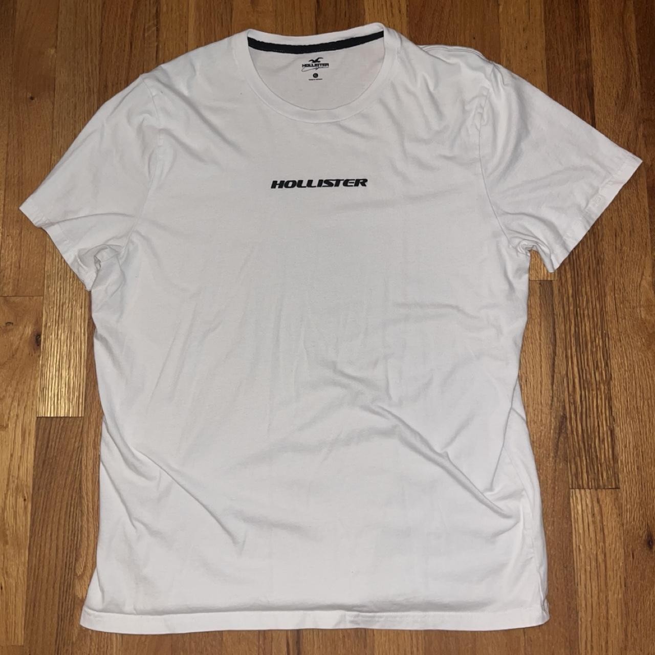 Hollister Co Men\'s White Tshirt Hollister Co Men\'s White Tshirt