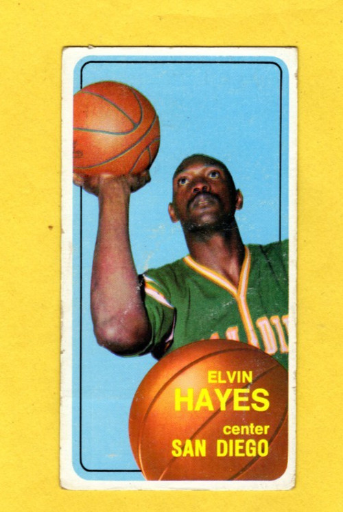 1970-71 Topps Elvin Hayes #70 San Diego Rockets G/VG- 1970-71 Topps Elvin Hayes #70 San Diego Rockets G/VG-