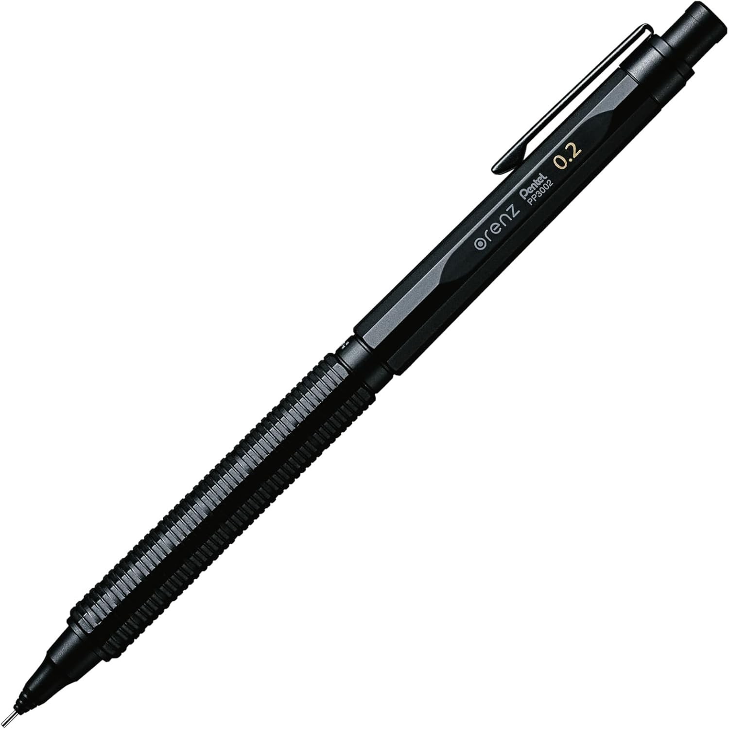 Pentel Mechanical pencil ORENZNERO 0.2mm 1 Count (Pack of 1), Graphite 