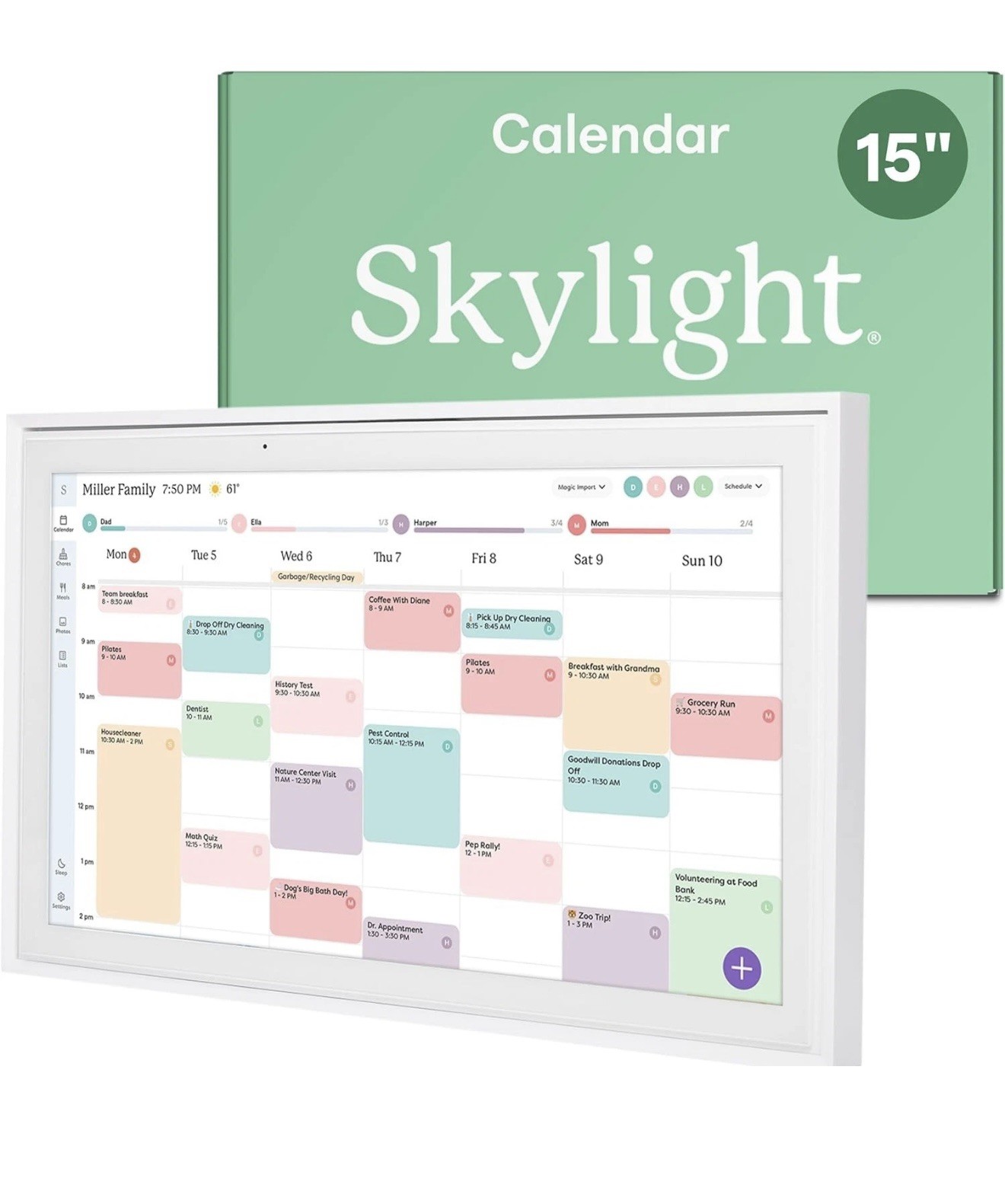 Skylight Calendar, 15 Skylight Calendar, 15