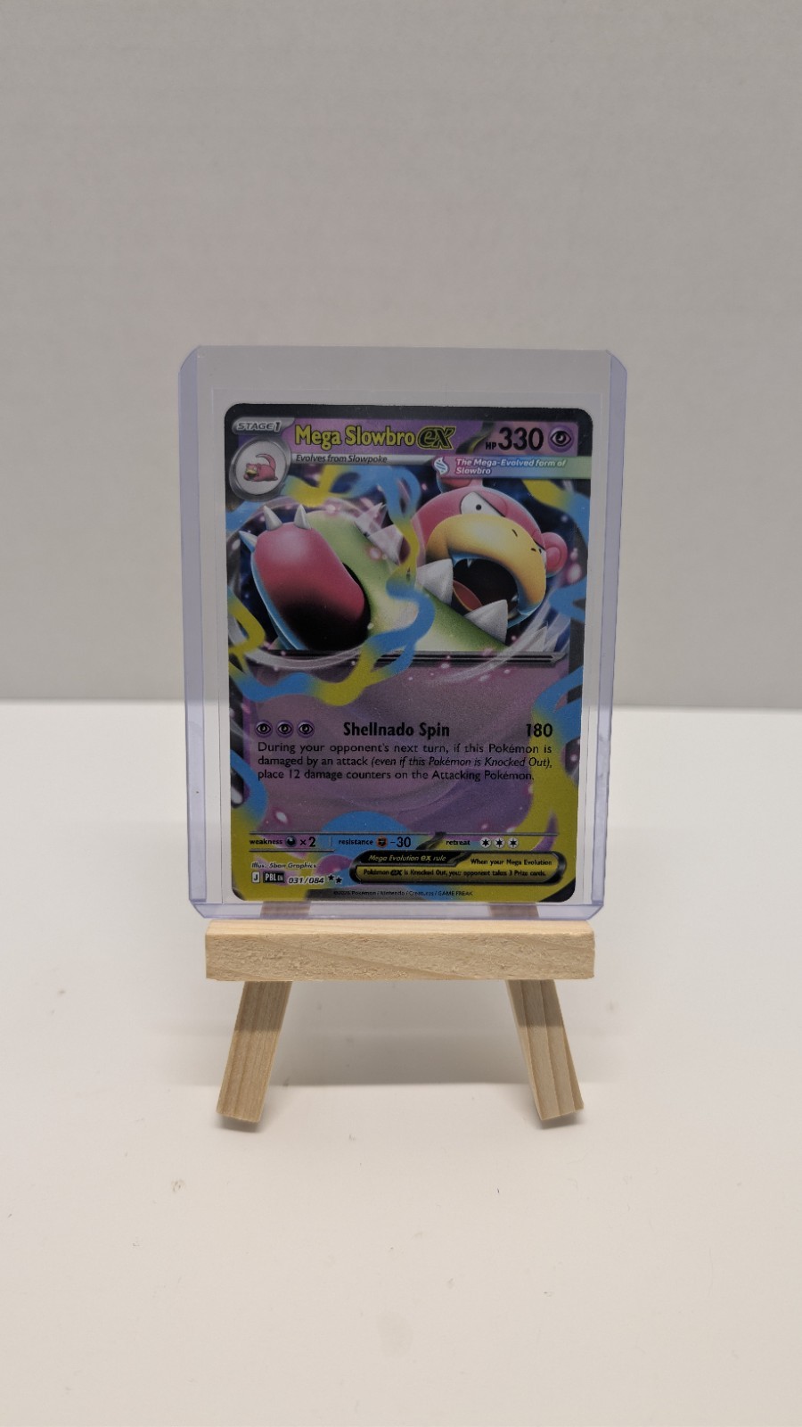 Pokémon TCG, Mega Slowbro Ex 031/084 - Pitch Black Pokémon TCG, Mega Slowbro Ex 031/084 - Pitch Black