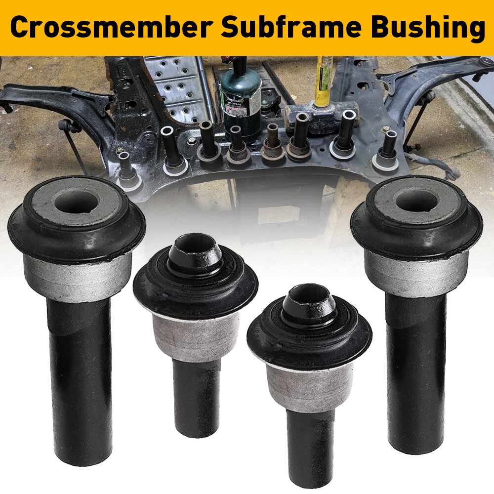 Fits 2008-2015 Nissan Rogue Front Subframe Crossmember Bushings Kit Durable 4PCS Fits 2008-2015 Nissan Rogue Front Subframe Crossmember Bushings Kit Durable 4PCS