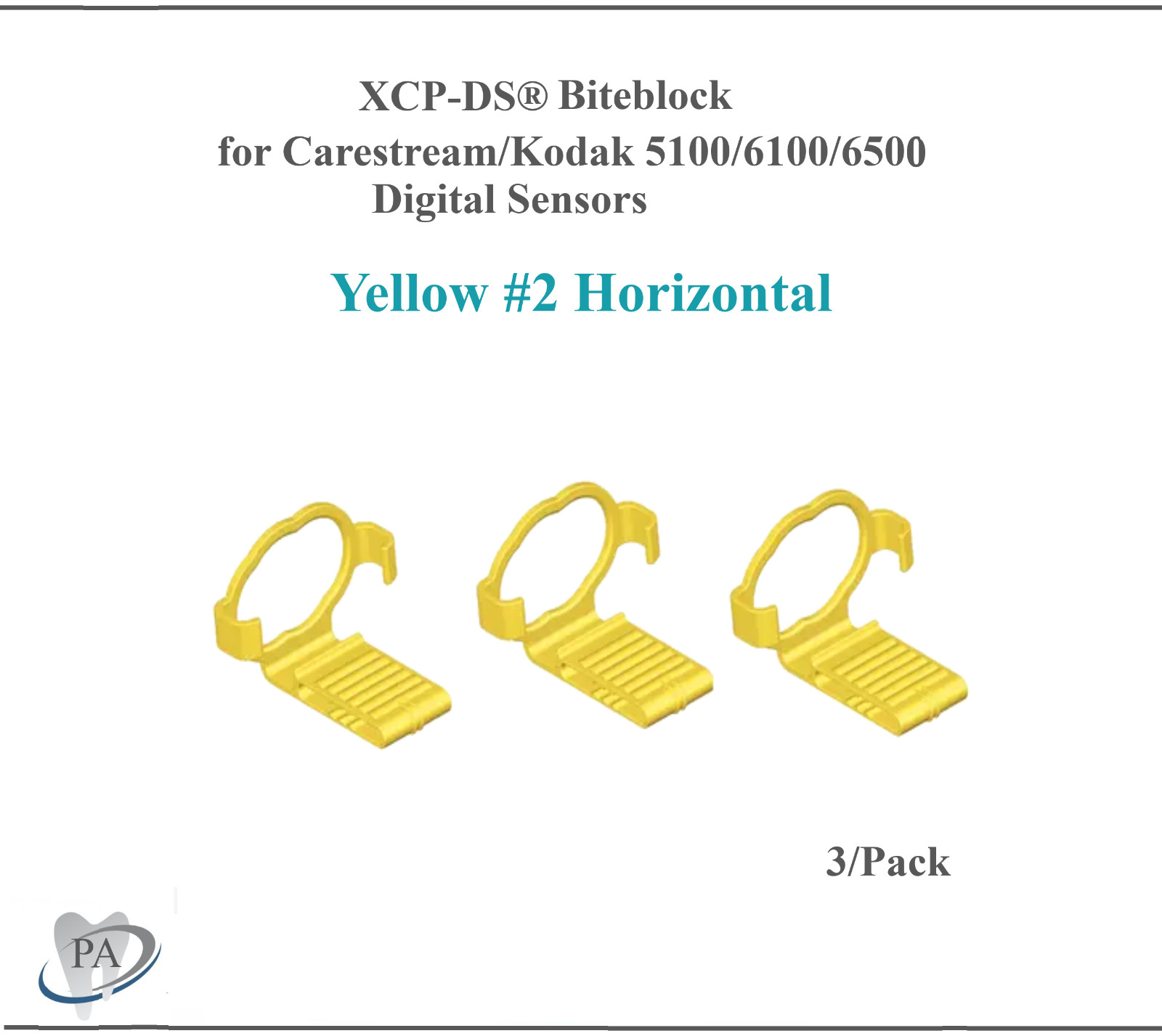 Dental X-Ray XCP-DS Digital Sensor Holder Trophy Carestream Kodak 5100/6100/6500