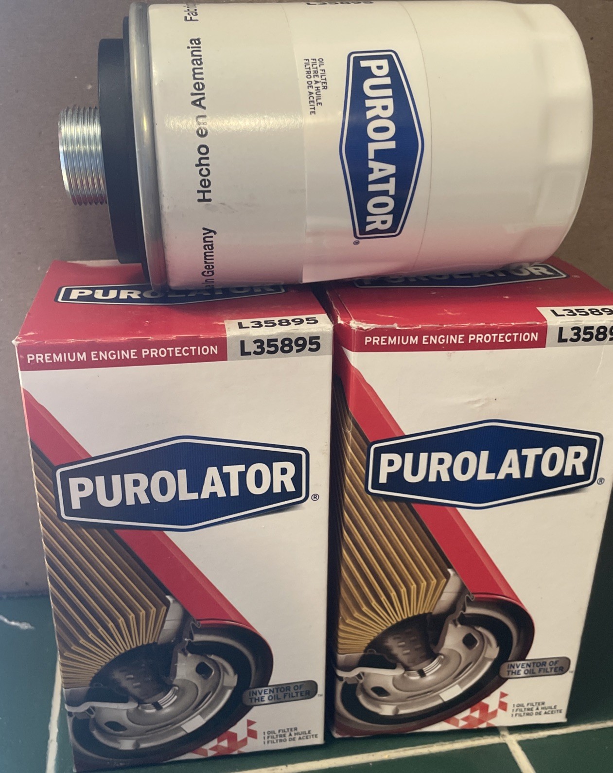 2x Purolator L35895 Engine Oil Filter for Audi Volkswagen 2.0 L 2006-2018 spin 2x Purolator L35895 Engine Oil Filter for Audi Volkswagen 2.0 L 2006-2018 spin