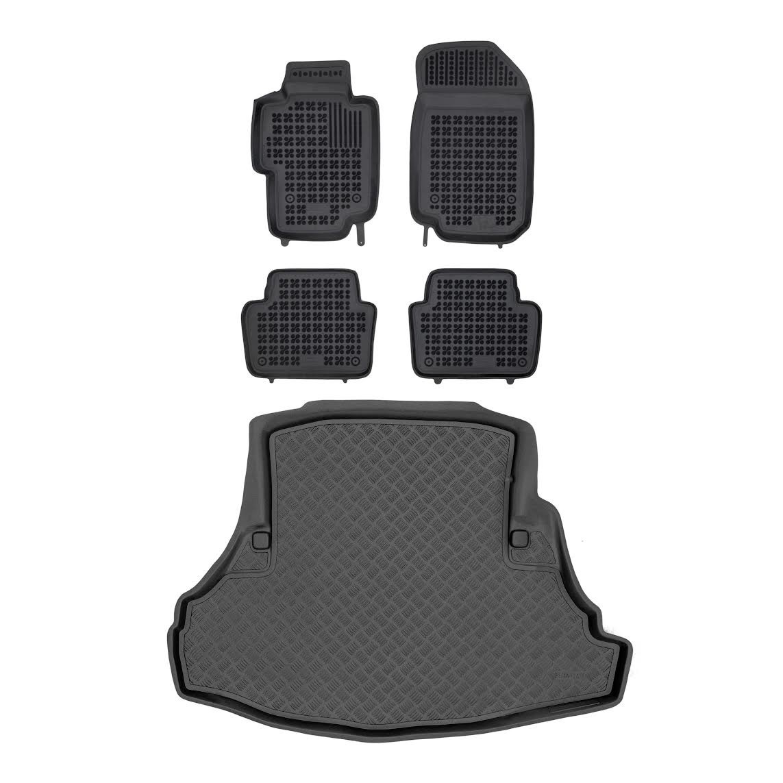 RezawPlast Floor Mats for Acura TSX 2004-2008 PE Cargo Mat Custom Fit Odor Black RezawPlast Floor Mats for Acura TSX 2004-2008 PE Cargo Mat Custom Fit Odor Black