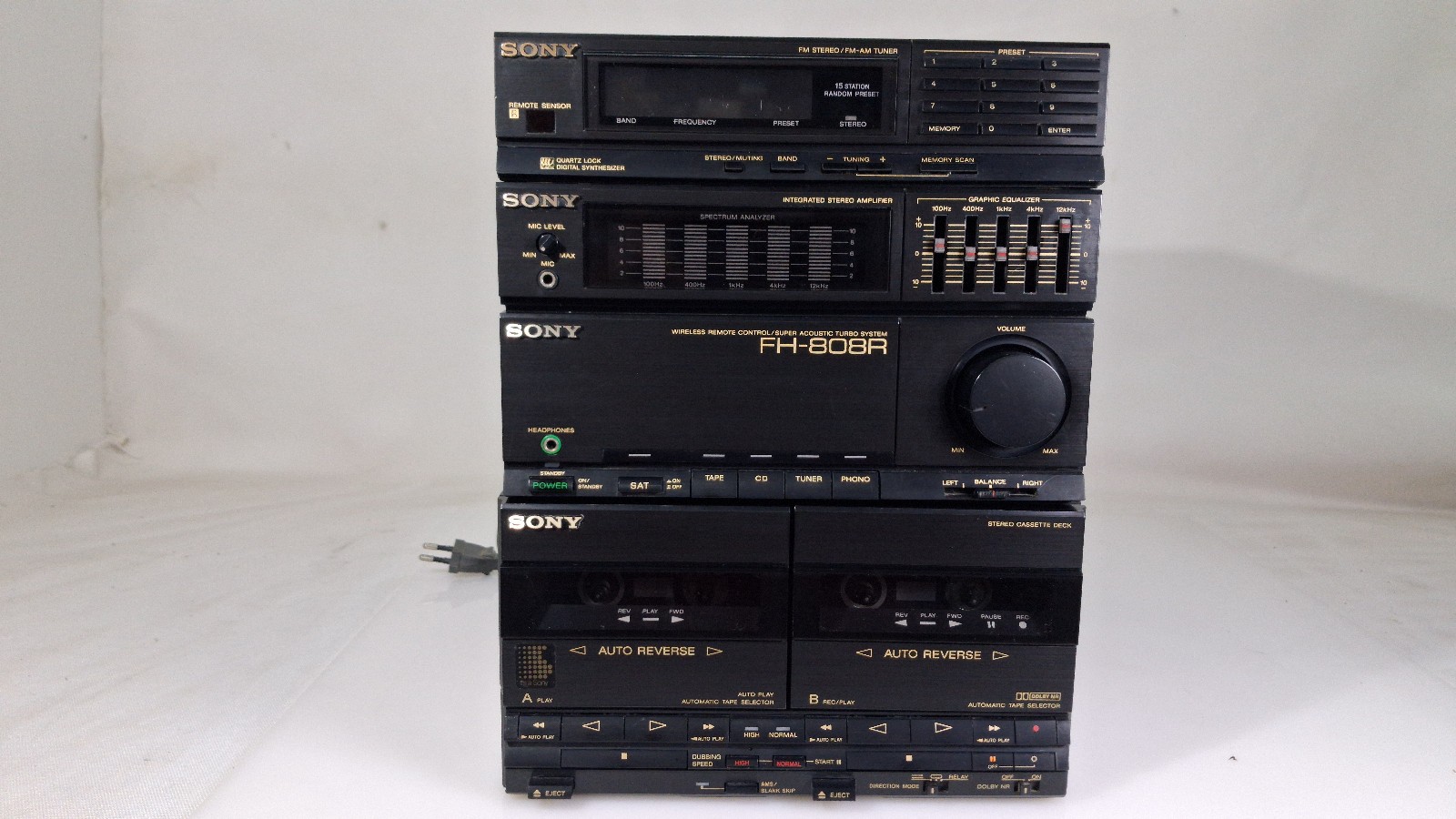 Sony FH-808R Hi-density Component System Boombox