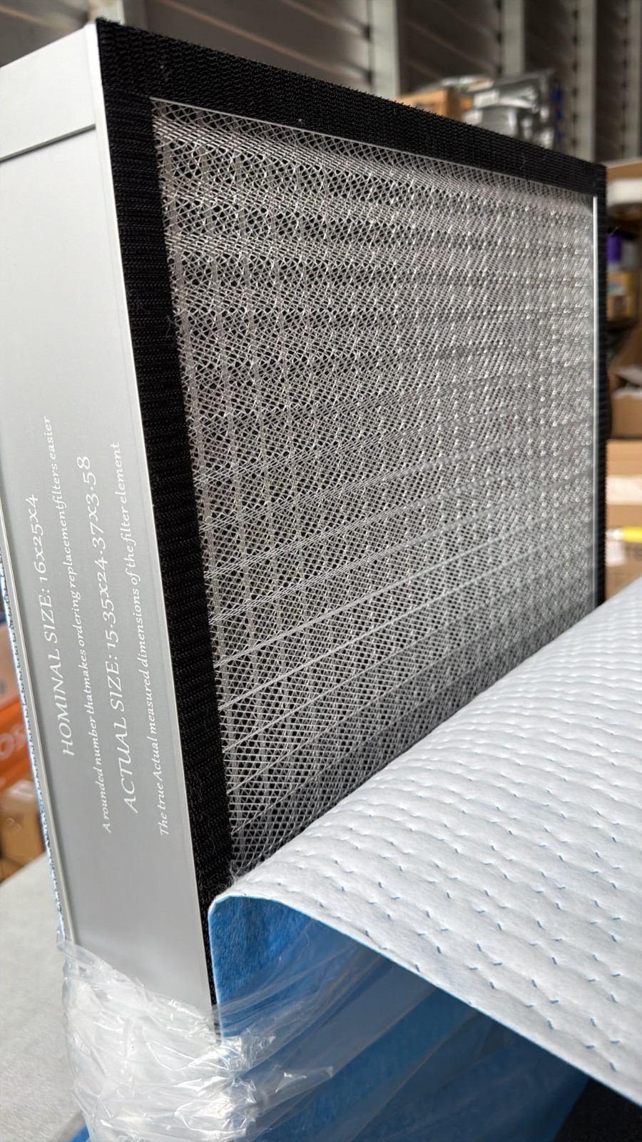 16x25x4 HVAC Furnace Air Filter, MERV 13 | Washable&Reusable| 1-Pack 16x25x4 HVAC Furnace Air Filter, MERV 13 | Washable&Reusable| 1-Pack