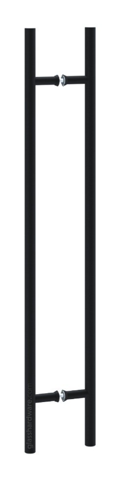 48″ Round Commercial Ladder Handle – Matte BlackSKU: LH36X48-MB