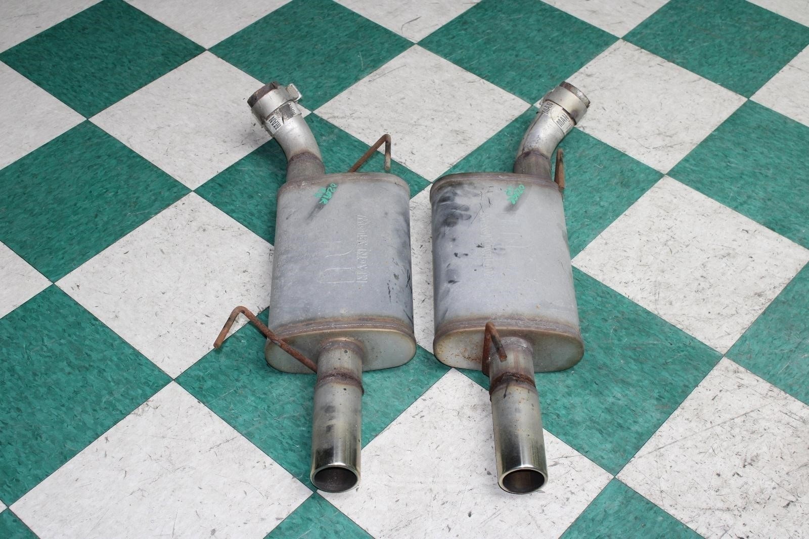 10-14 Mustang Motor Aftermarket Magnaflow Pair LH RH Exhaust Mufflers WTY NoCore