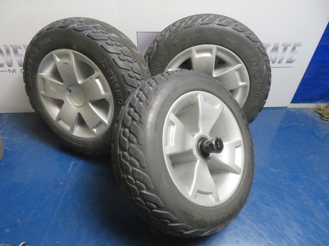 Pride Victory 10 Scooter Front 10.4x3.6 Rear 10.75x3.6 Wheels/ Tires #6075