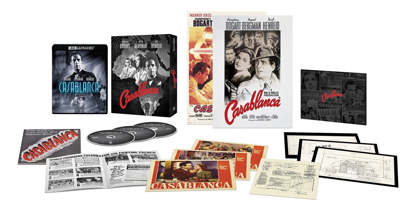 Casablanca Limited Edition 4K Ultra HD+Blu-ray [Japan] NEW