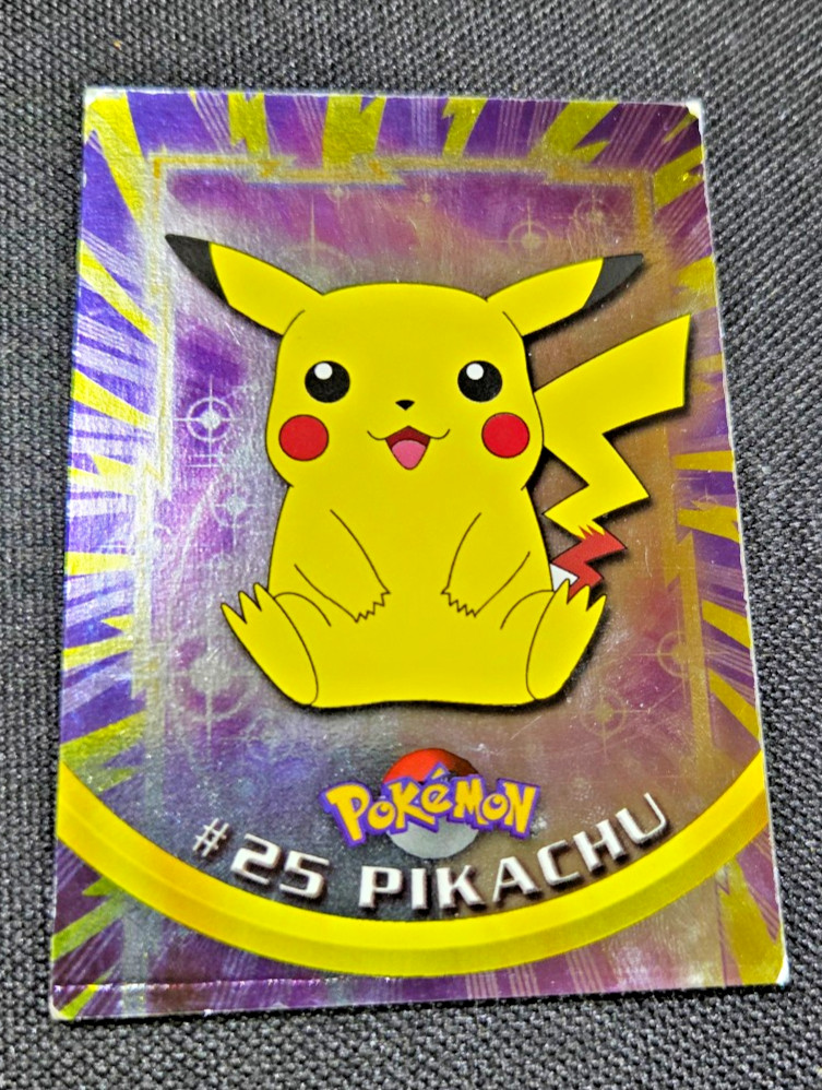 Pikachu #25 Topps Blue Label TV Animation Edition Non Holo Pokémon 1999 LP