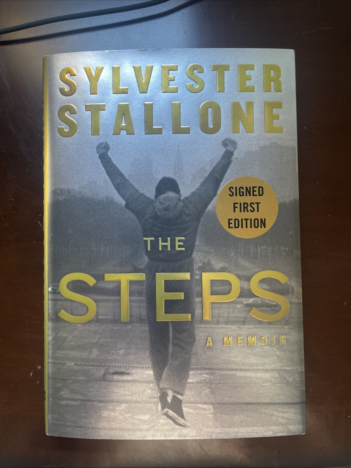 Sylvester Stallone SIGNED The Steps Memoir Hardcover Autographed 1st Ed IN HAND