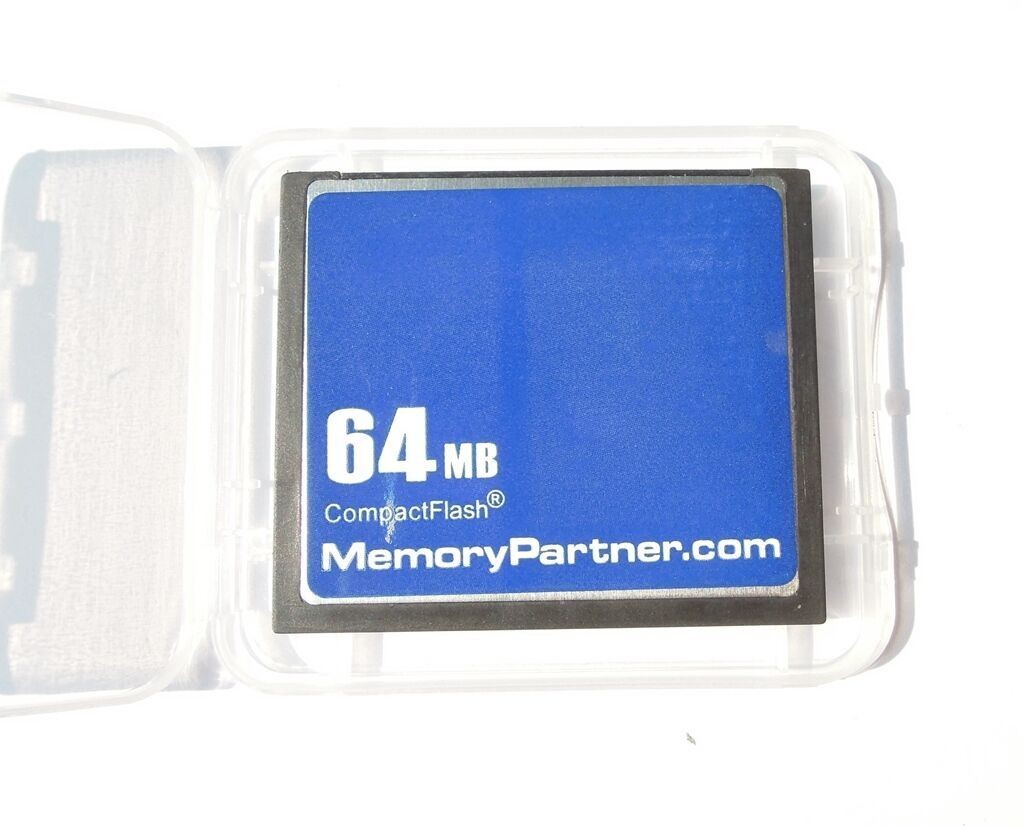 Indmem OEM 64MB CompactFlash Standard CF Memory Card OEM With Case 