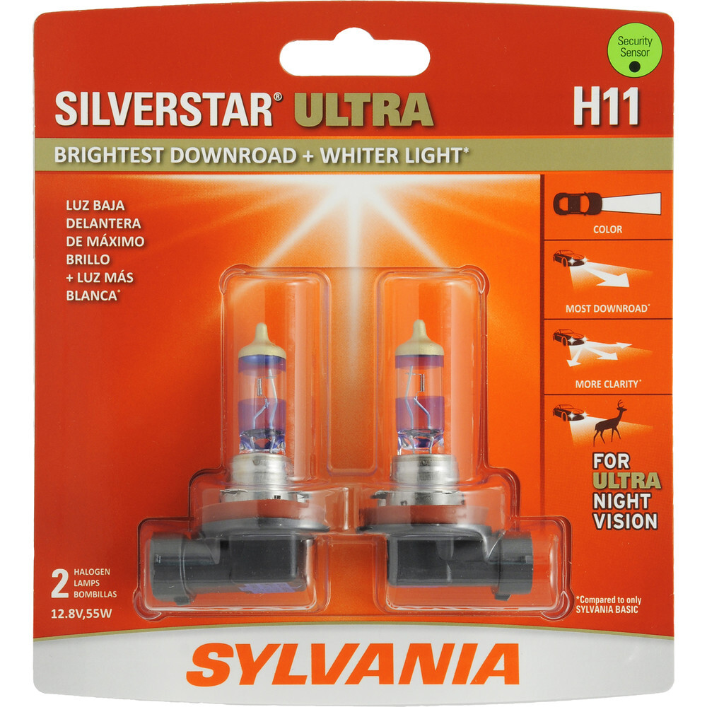 Headlight Bulb-Sylvania H11SU.BP2