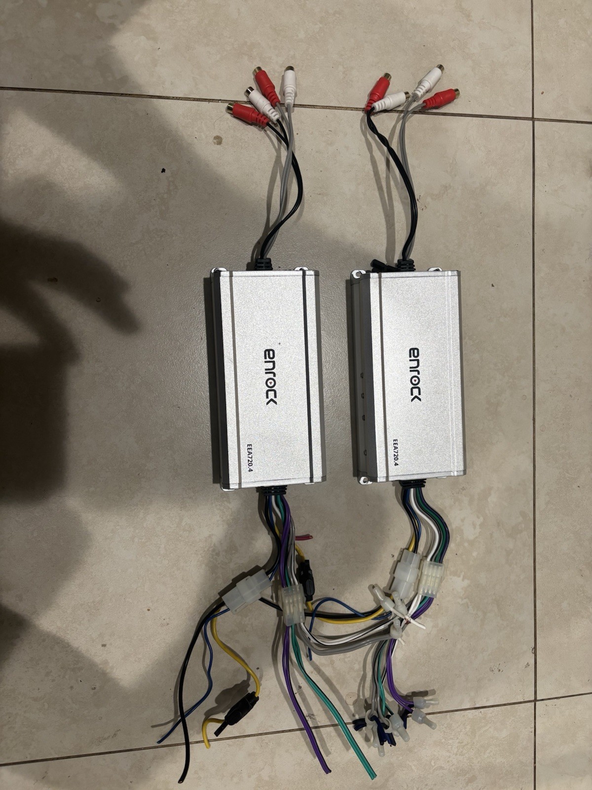 Two Enrock Marine Amplifiers Two Enrock Marine Amplifiers