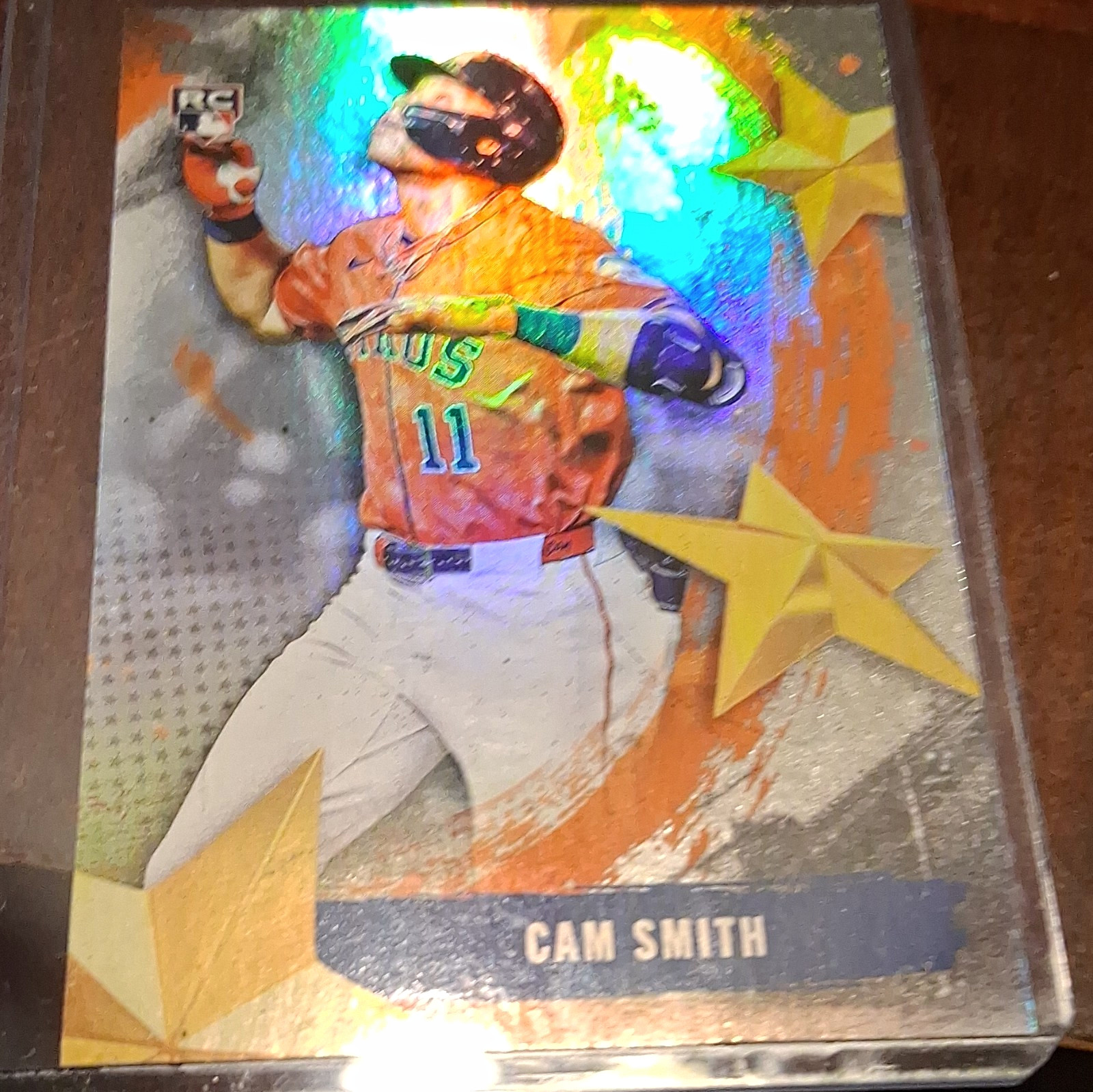 Topps Stars of MLB Cam Smith RC Rookie Houston Astros #11 Baseball Card Topps Stars of MLB Cam Smith RC Rookie Houston Astros #11 Baseball Card