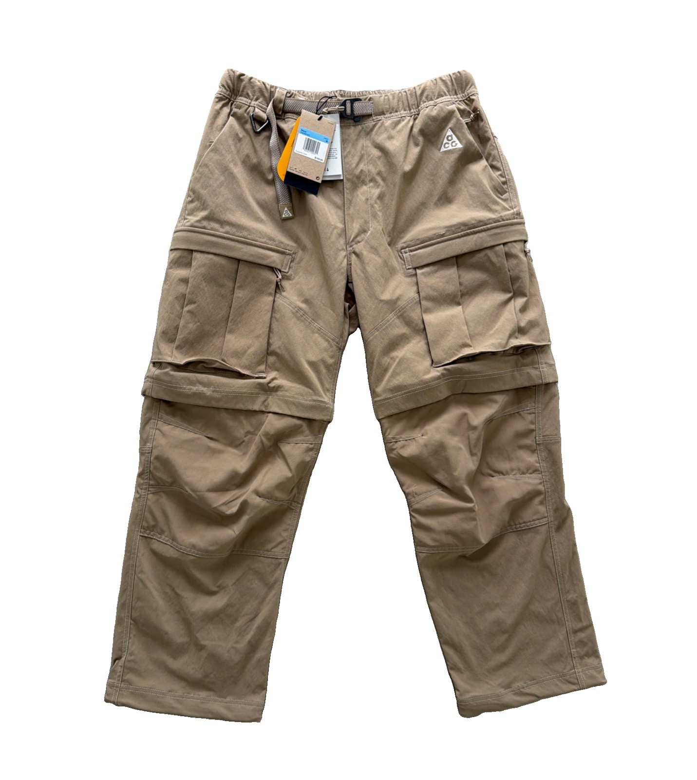 Nike ACG Smith Summit Convertible Cargo Pants Khaki FN0428-247 Men’s Size Med