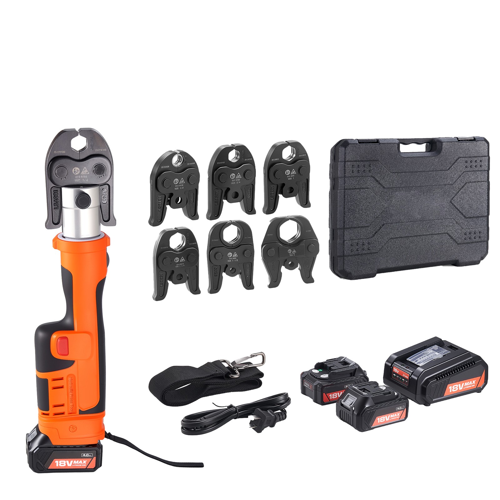 Uimoso 18V Electric Press Tool for Copper Pipes: 1/2