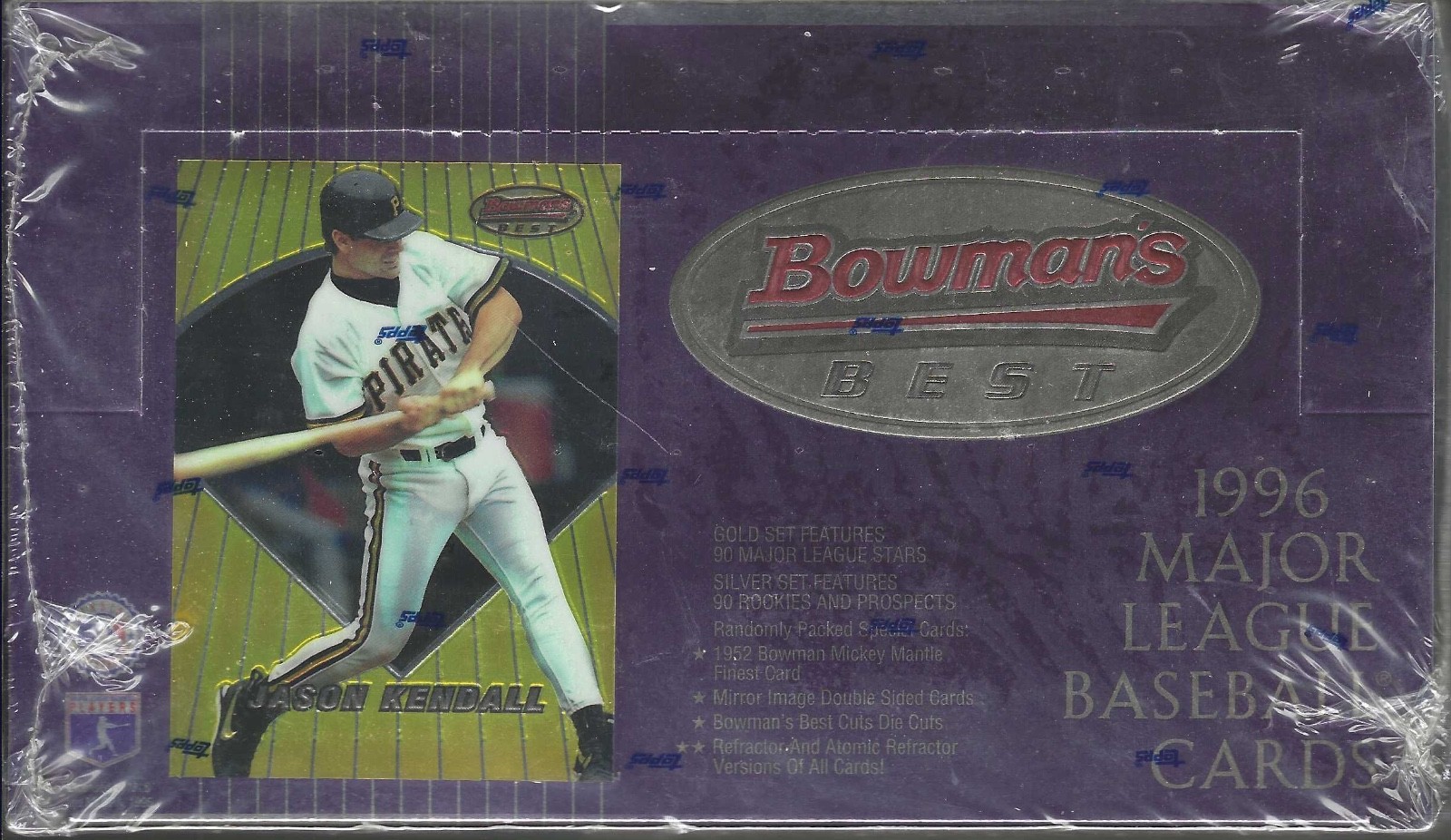 1996 Bowman's Best Baseball Factory Sealed Box 24 Packs