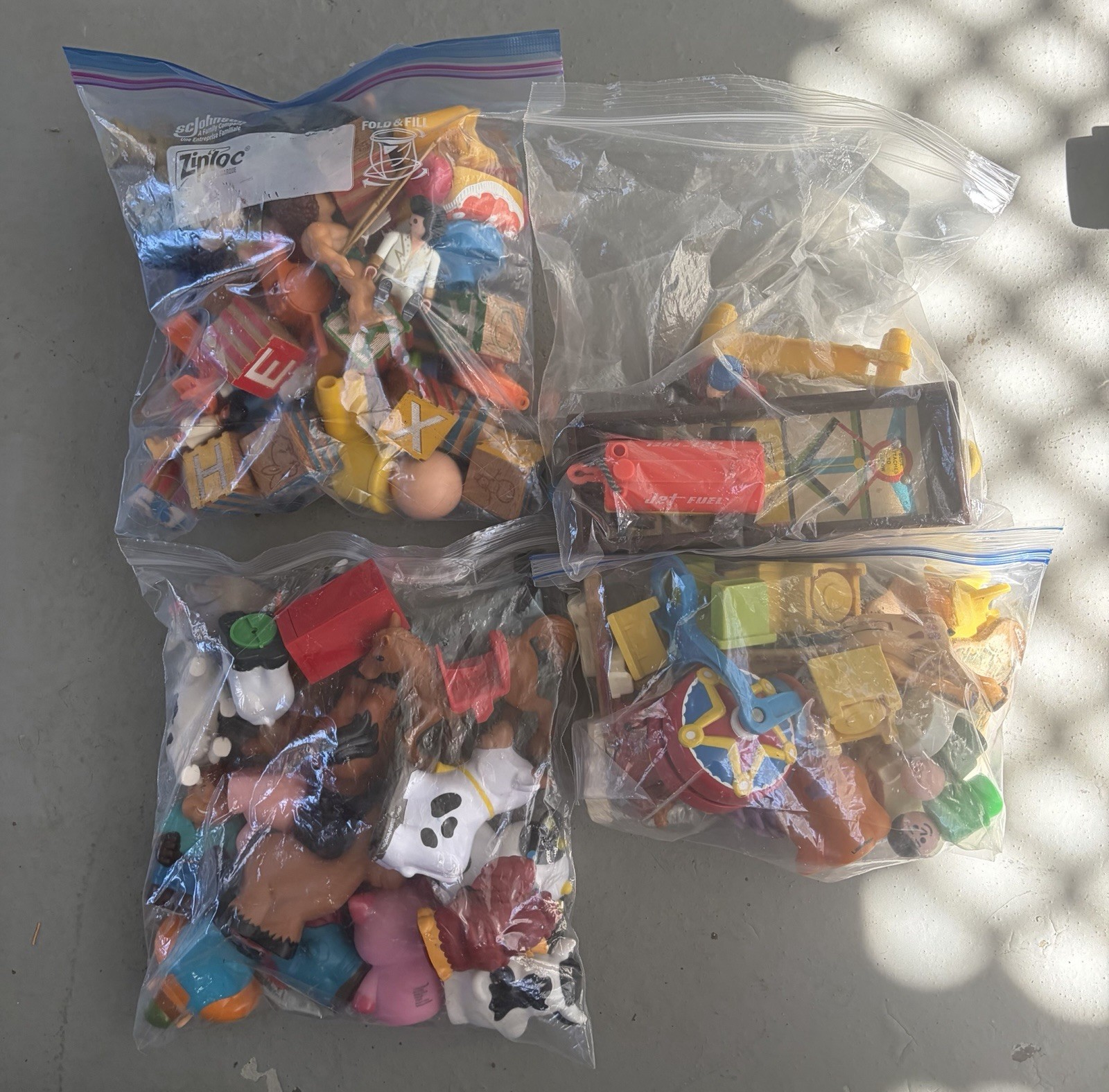 Large Vintage Little People/Fisher Price And Other Toy Lot