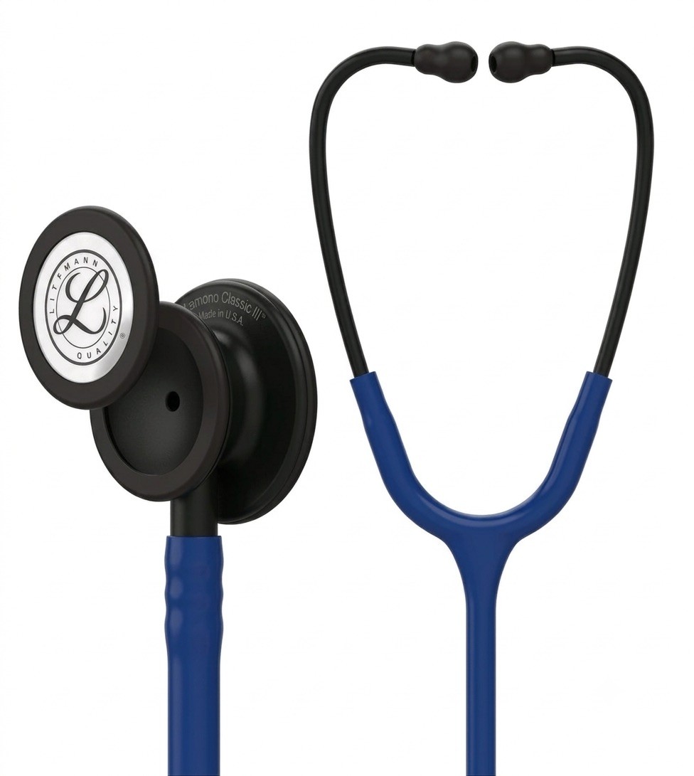 Classic III 5867 Navy Blue Monitoring Stereoscope littman Preowned Classic III 5867 Navy Blue Monitoring Stereoscope littman Preowned