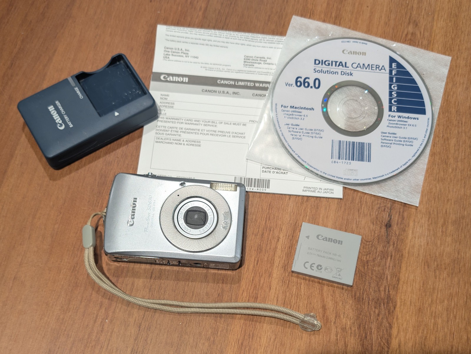 Canon PowerShot Digital ELPH SD630 / Digital IXUS 65 6.0MP Digital Camera -... Canon PowerShot Digital ELPH SD630 / Digital IXUS 65 6.0MP Digital Camera -...
