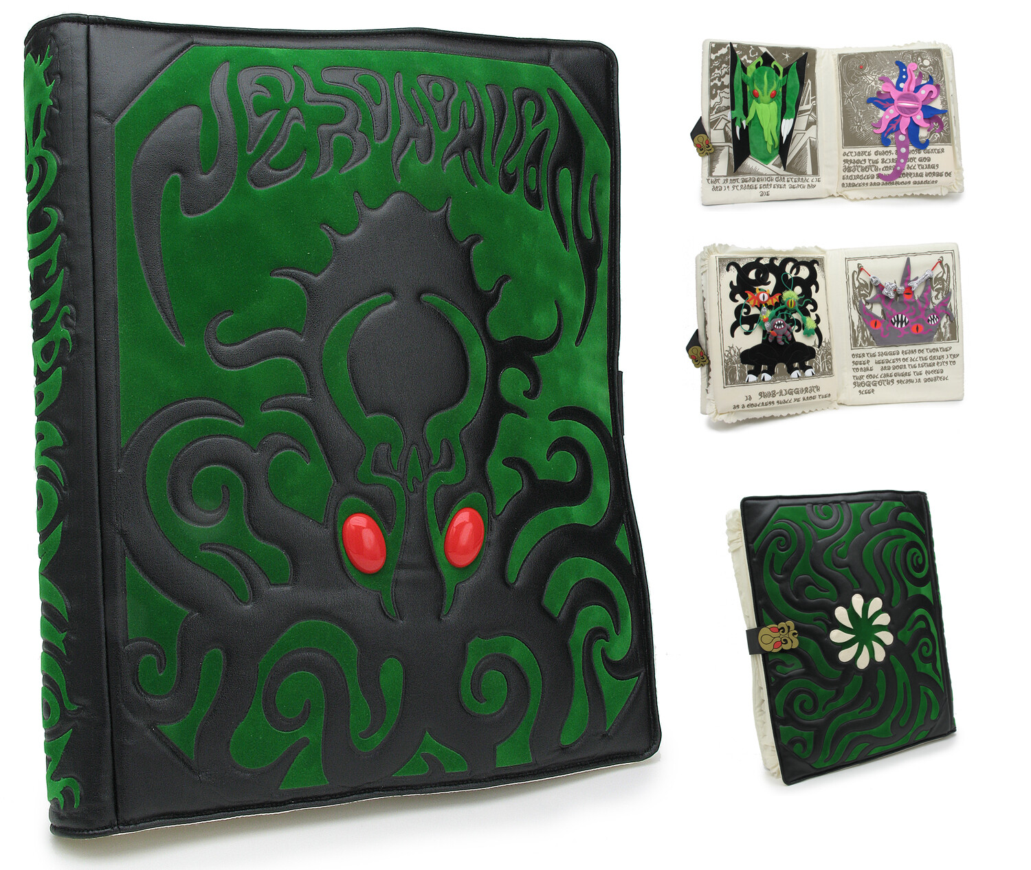H P Lovecraft NECRONOMICON CTHULHU Plush Book Toy Vault H P Lovecraft NECRONOMICON CTHULHU Plush Book Toy Vault