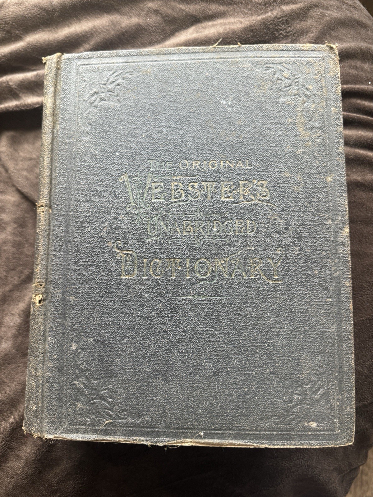 Webster’s American Dictionary of the English Language Illustrated Hardcover Webster’s American Dictionary of the English Language Illustrated Hardcover