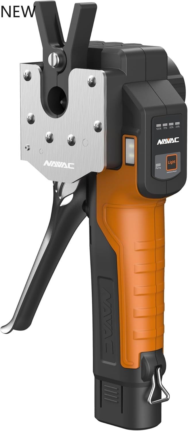 1PC NAVAC NEF6LM BreakFree Power Flaring Tool-Flare Tool for Copper Pipe Orange