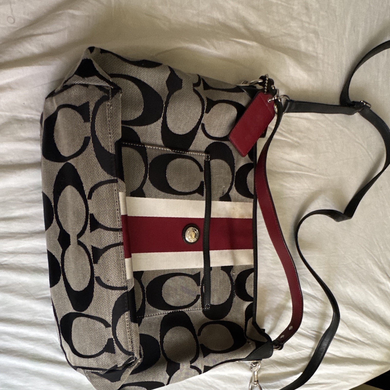 Coach Vintage Brown Soho Patchwork Signature C Satchel/Tote Bag Coach Vintage Brown Soho Patchwork Signature C Satchel/Tote Bag