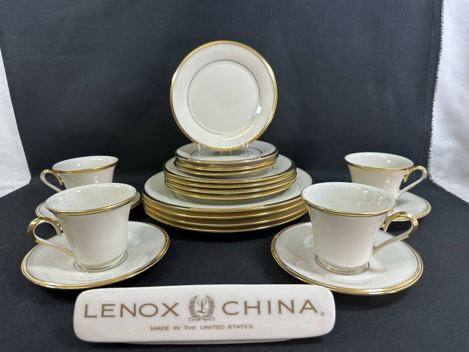 Lenox China~Dimension~ Eternal~(1)~5 Piece Place Setting~1st Quality~DWS~Perfect Lenox China~Dimension~ Eternal~(1)~5 Piece Place Setting~1st Quality~DWS~Perfect
