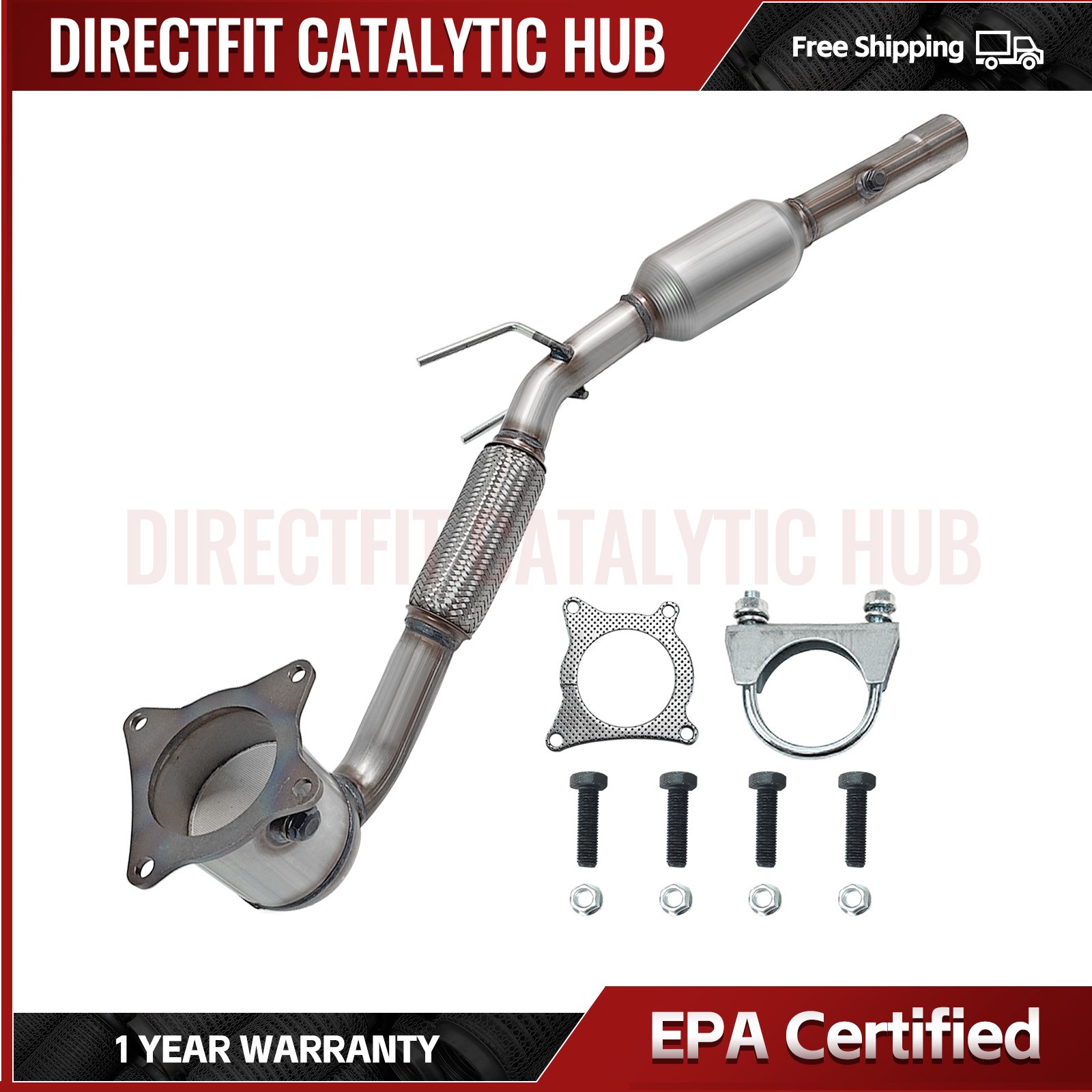 Catalytic Converter For VOLKSWAGEN JETTA 2006-2007 VOLKSWAGEN GTI 2.0L