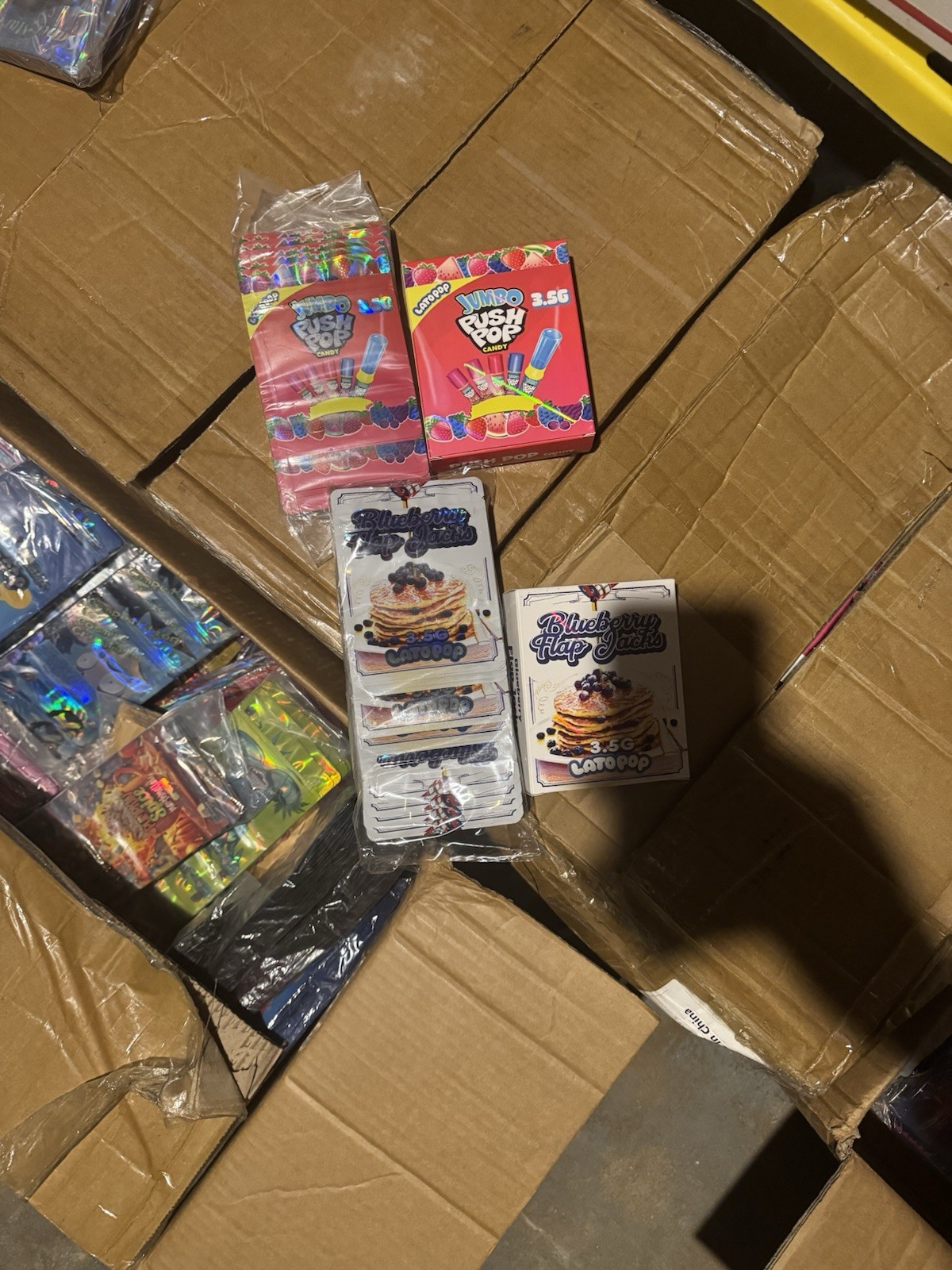 Mylar Bags 3.5g with box multiple designs 50 bags + 50 box Mylar Bags 3.5g with box multiple designs 50 bags + 50 box