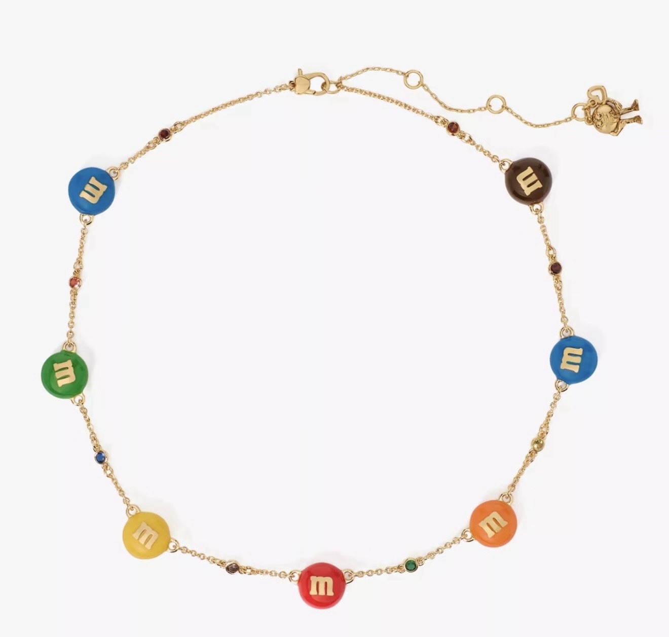 Kate Spade X M&M’s Candy Necklace New
