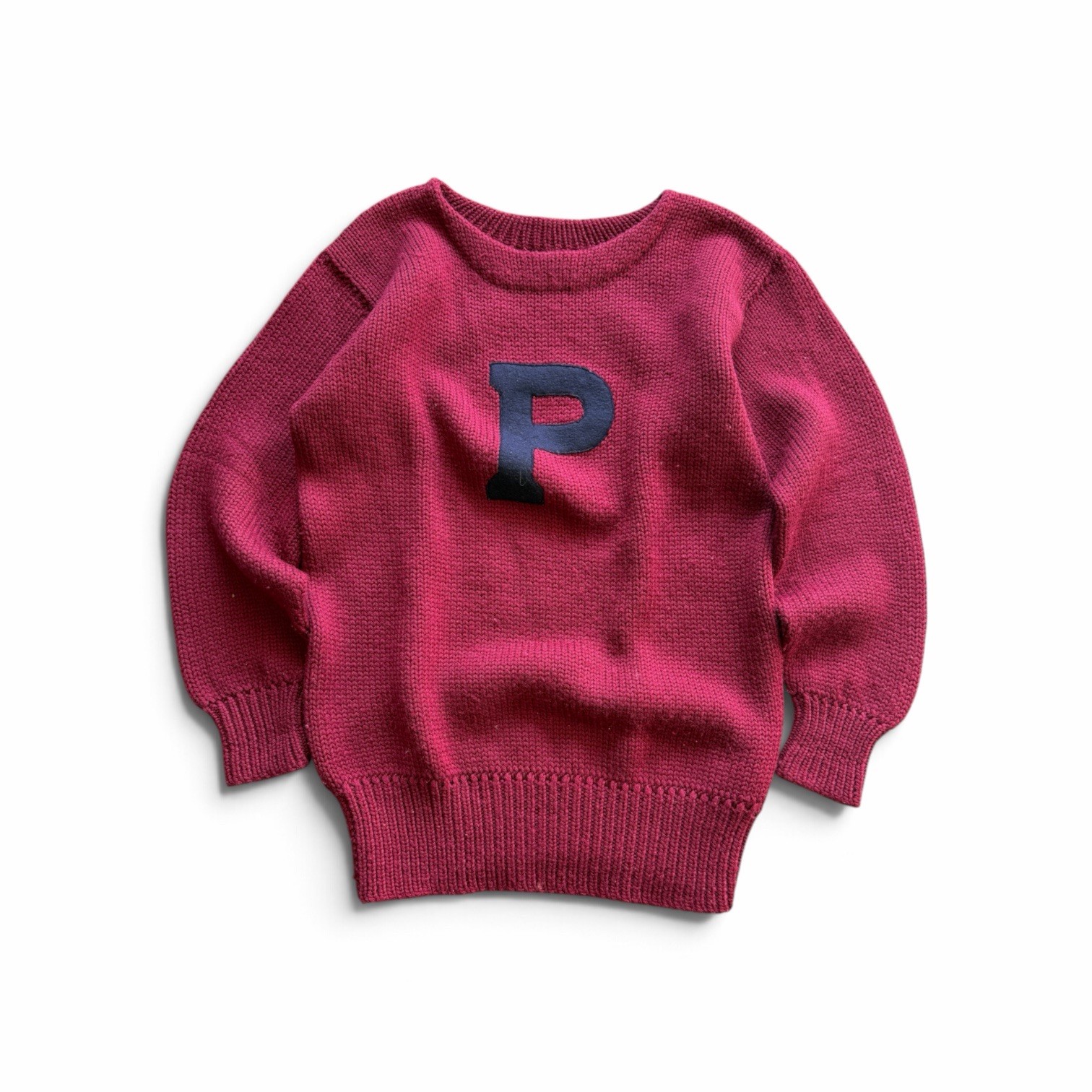 Vintage 1950s 1940s Pearson pennsylvania Wool Sweater Burgundy Men\'s Size M Vintage 1950s 1940s Pearson pennsylvania Wool Sweater Burgundy Men\'s Size M
