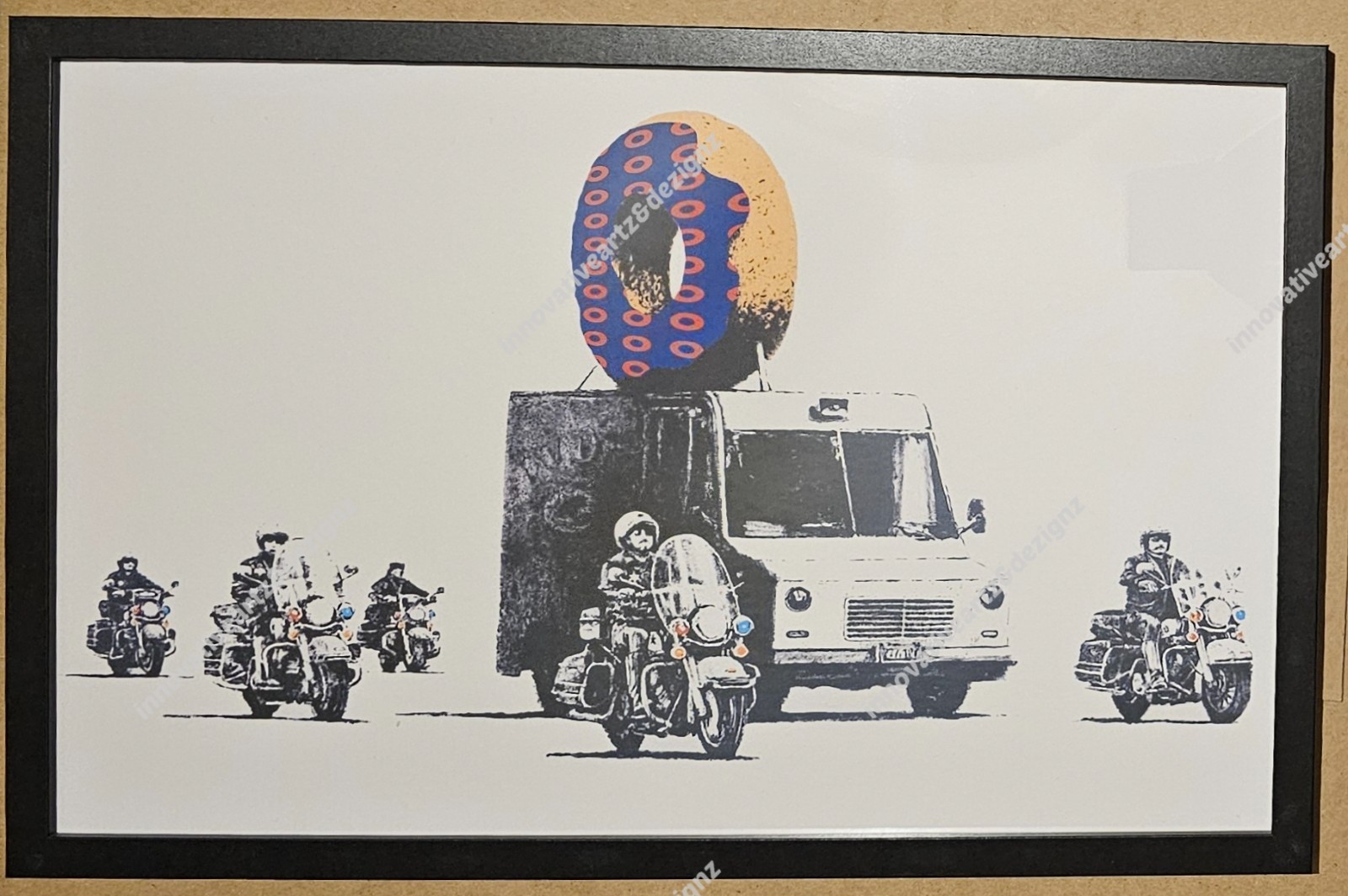 Phish - Old school beautifully framed 11\ Phish - Old school beautifully framed 11\