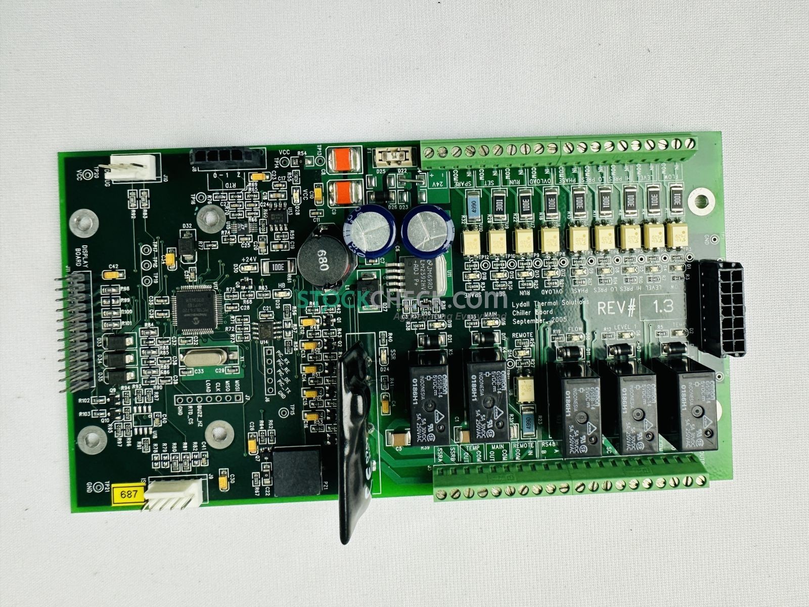 Lydall Thermal Solutions Revision 1.3 Chiller Main Logic Board Lydall Thermal Solutions Revision 1.3 Chiller Main Logic Board