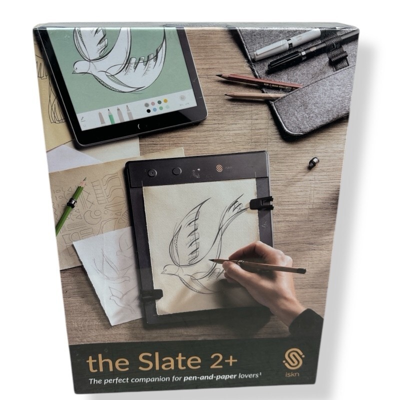 ISKN The Slate 2+ Pencil & Paper Graphic Bluetooth Digital Tablet (New) ISKN The Slate 2+ Pencil & Paper Graphic Bluetooth Digital Tablet (New)