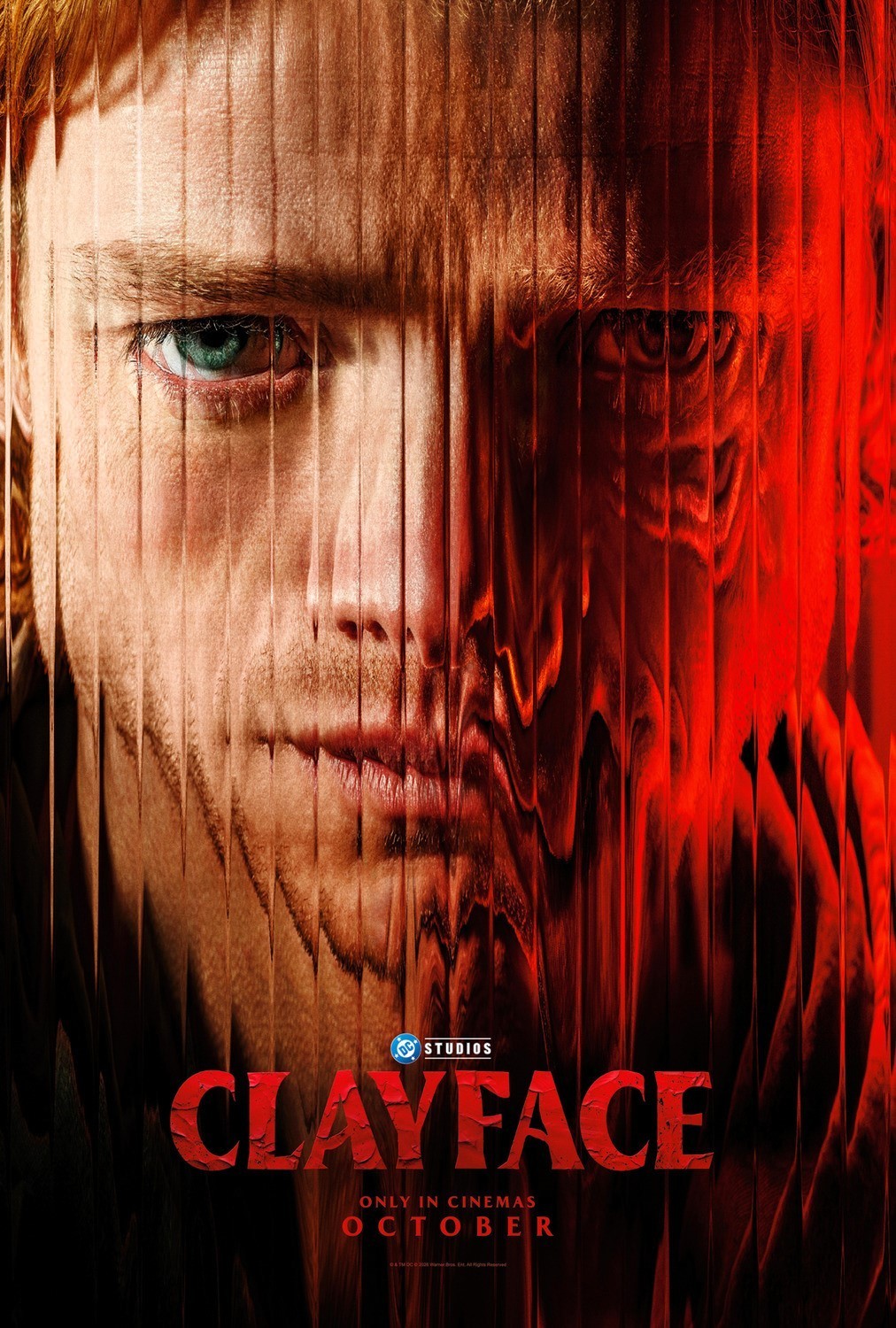 2026 Clayface Movie Poster 11X17 Tom Rhys Harries Naomi Ackie David Dencik DC 🍿