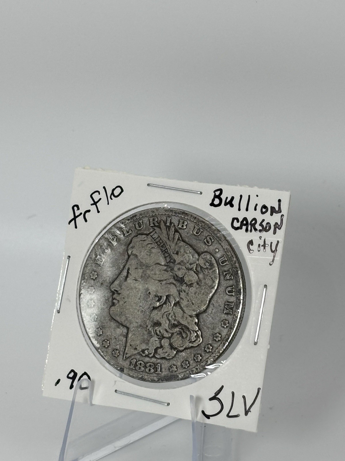 Morgan Silver Dollar 1881 Carson City Mint #3