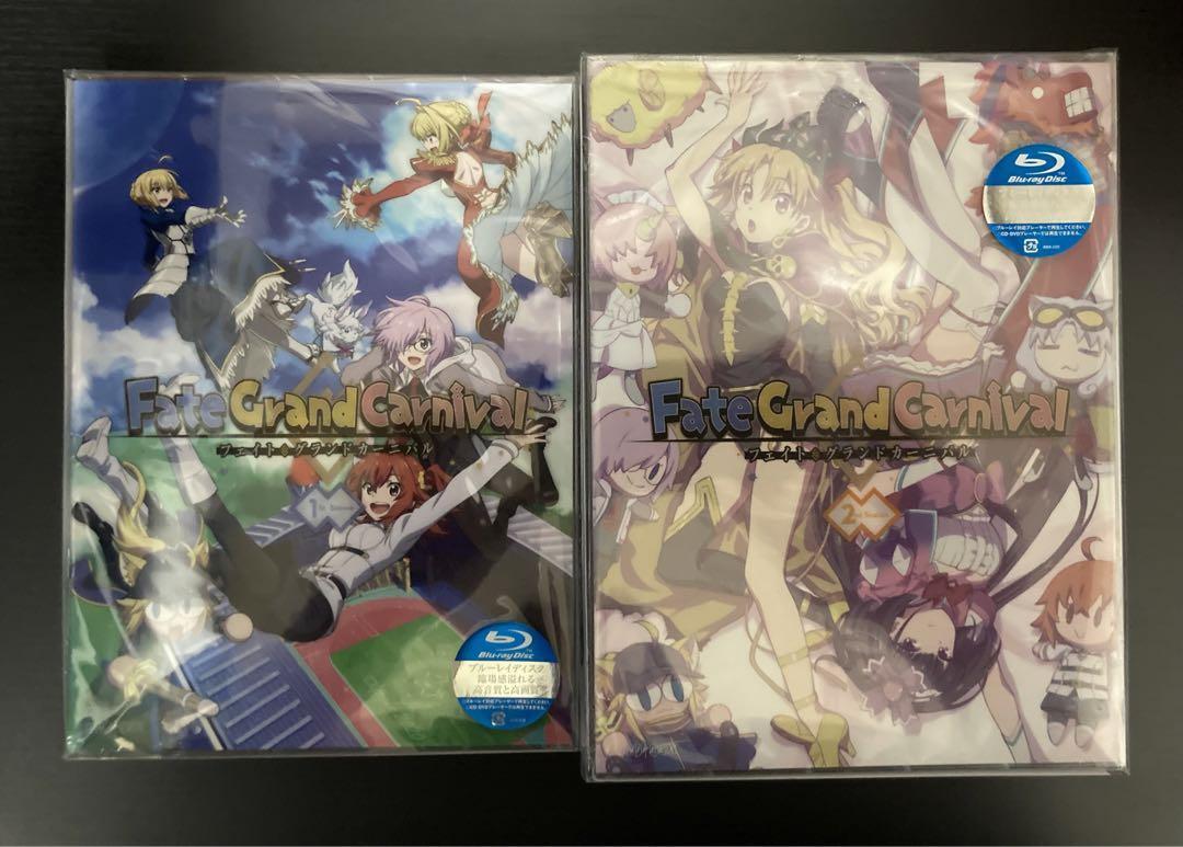 Fate/Grand Carnival 1st & 2nd Season First Limited Edition Blu-ray w/ CD Booklet
