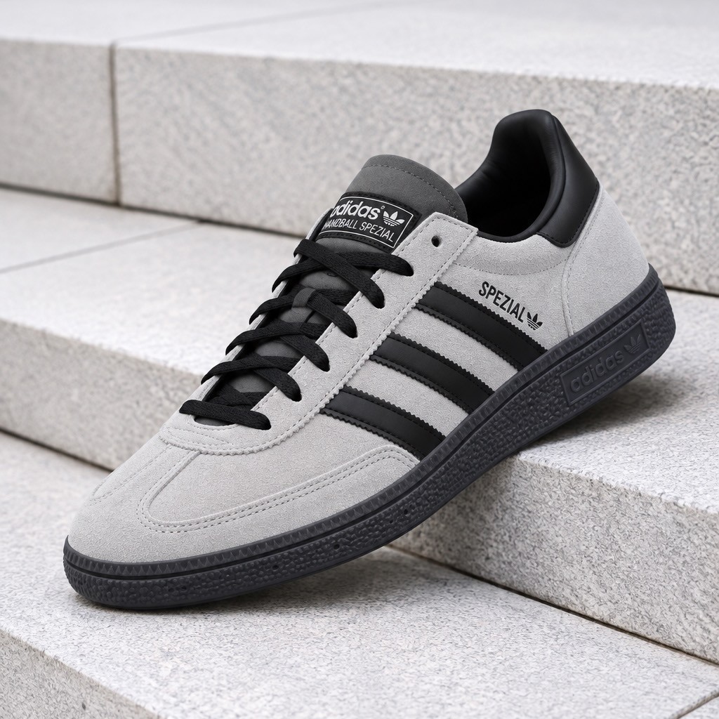 Adidas Club America Handball Spezial Grey Two Carbon Core KK3025 Men's Size New Adidas Club America Handball Spezial Grey Two Carbon Core KK3025 Men's Size New