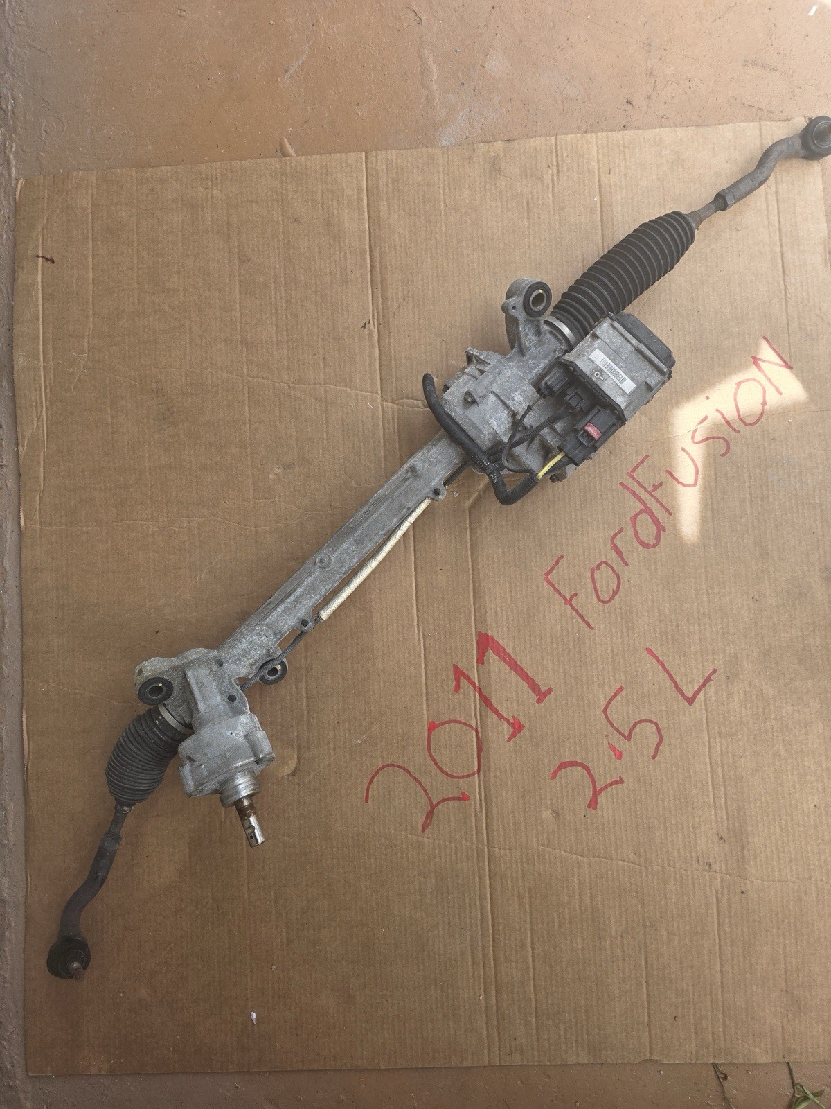 2010-2012 Ford Fusion Power Rack & Pinion OEM Electric Assist Steering Tested 2010-2012 Ford Fusion Power Rack & Pinion OEM Electric Assist Steering Tested