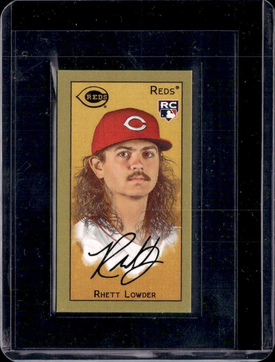 2025 Topps T205 American Beauty Rhett Lowder RC LOGO 1/15 odds 2025 Topps T205 American Beauty Rhett Lowder RC LOGO 1/15 odds